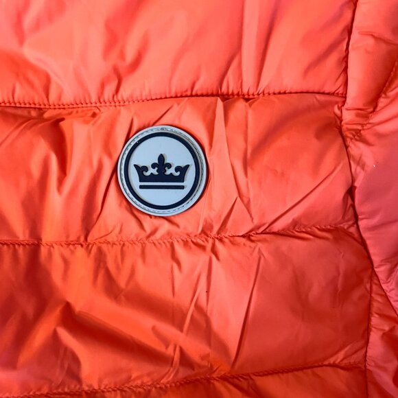 Peter Millar All Course Quilted Puffer Jacket in Burning Sunset Size Large NWT - Picture 10 of 12